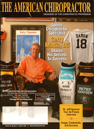 August 2008 | The American Chiropractor