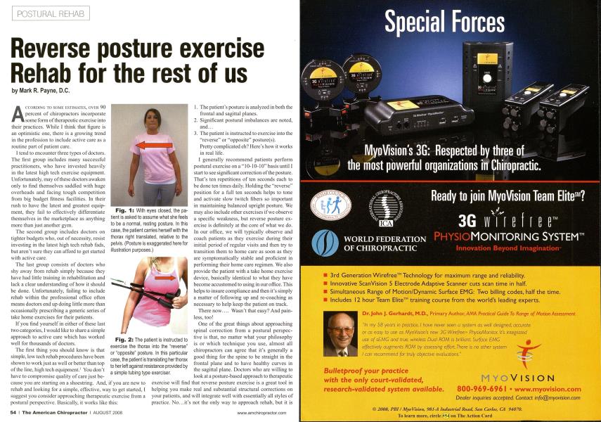 Reverse posture exercise Rehab for the rest of us