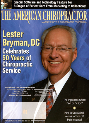 September 2008 | The American Chiropractor