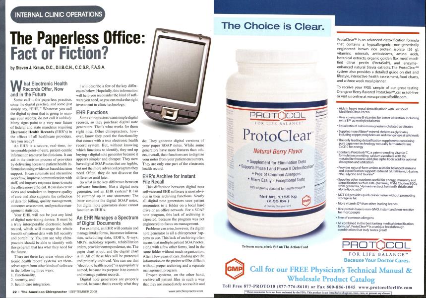The Paperless Office: Fact or Fiction?