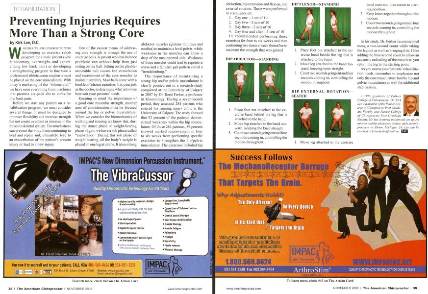 Preventing Injuries Requires More Than a Strong Core