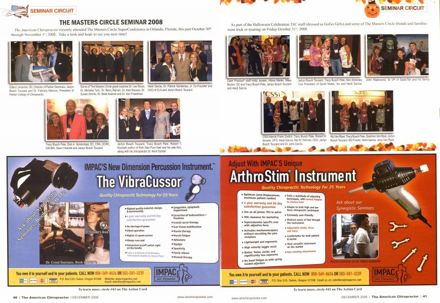 THE MASTERS CIRCLE SEMINAR 2008