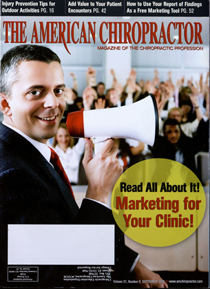 September 2009 | The American Chiropractor