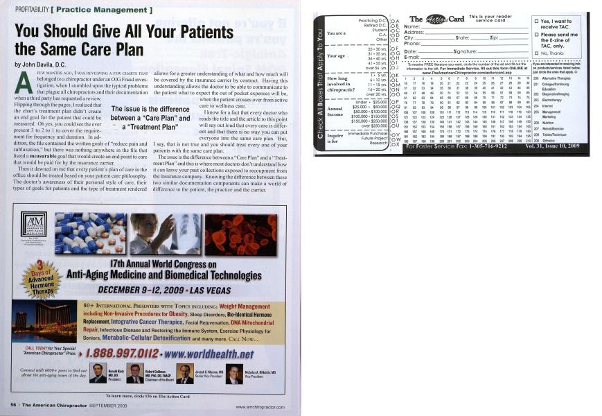 You Should Give All Your Patients the Same Care Plan
