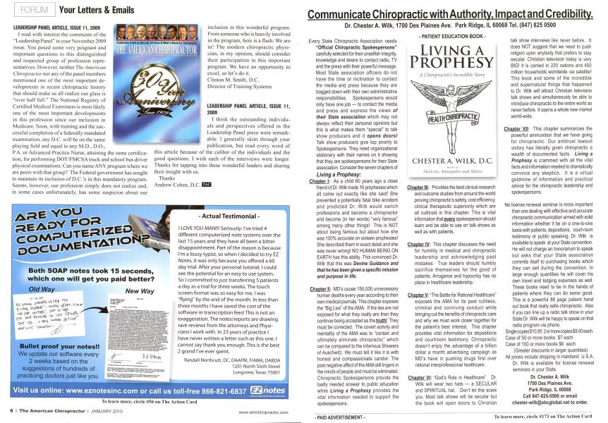LEADERSHIP PANEL ARTICLE, ISSUE 11, 2009