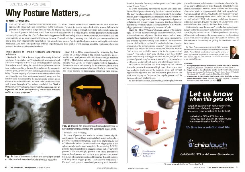 Why Posture Matters (Part III)