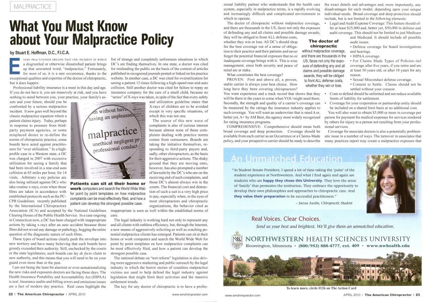 What You Must Know about Your Malpractice Policy