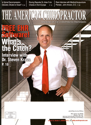 August 2010 | The American Chiropractor