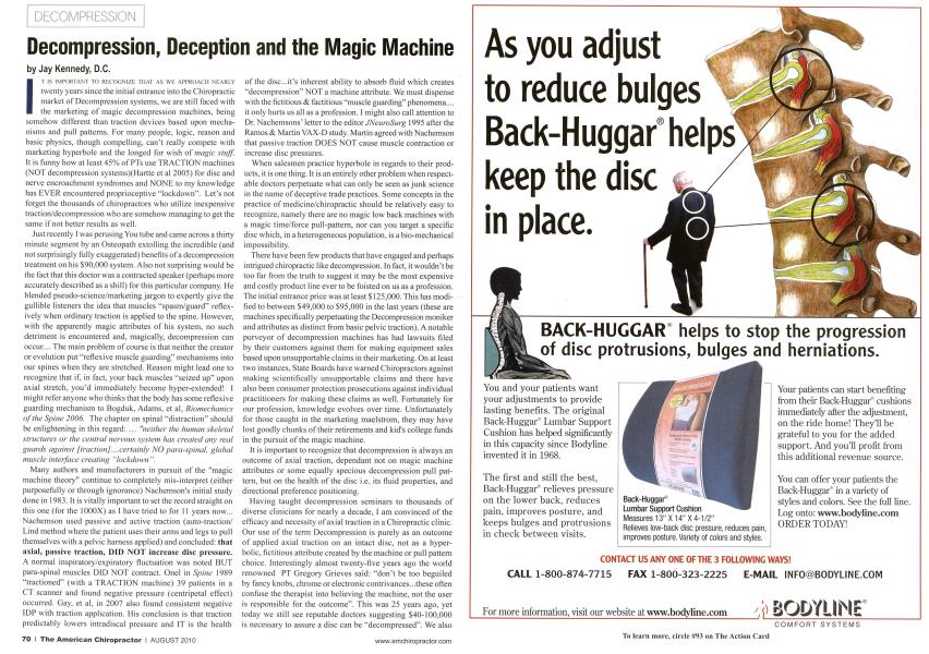 Decompression, Deception and the Magic Machine