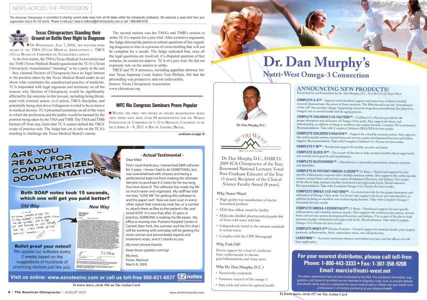 Texas Chiropractors Standing their Ground on Battle Over Right to Diagnose
