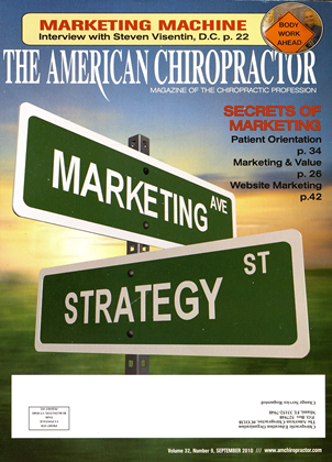September 2010 | The American Chiropractor