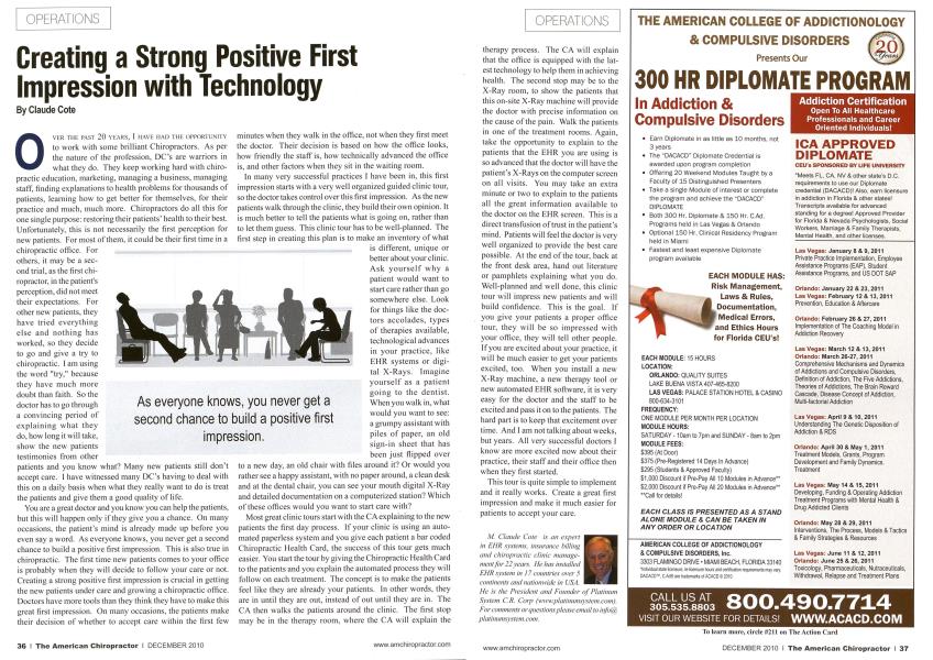 Creating a Strong Positive First Impression with Technology