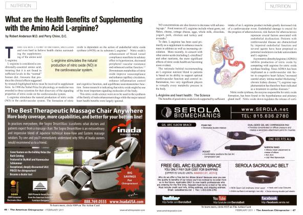 What are the Health Benefits of Supplementing with the Amino Acid L-arginine?