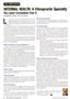 Page: - 50 | The American Chiropractor