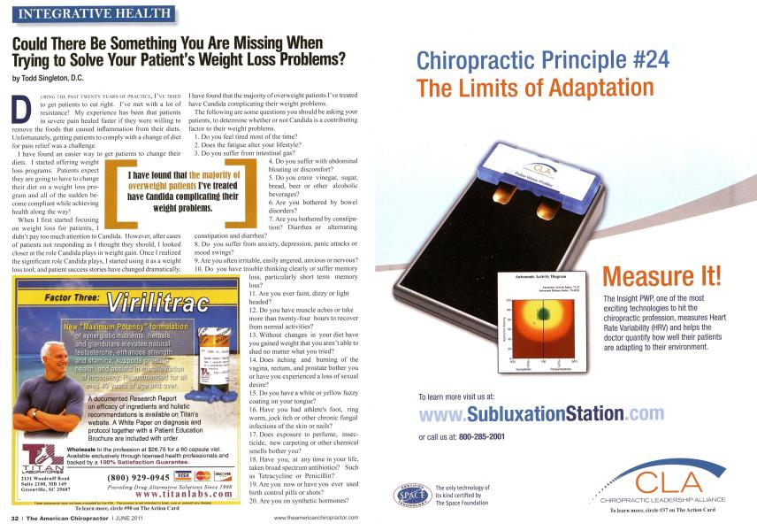 Could There Be Something You Are Missing When Trying to Solve Your Patient's Weight Loss Problems?