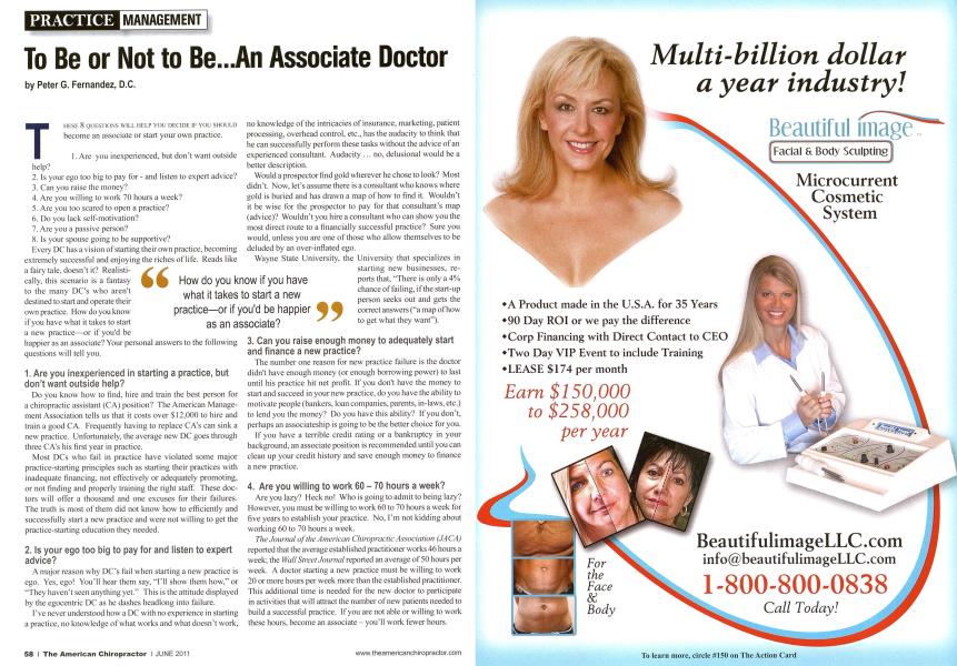 To Be or Not to Be...An Associate Doctor
