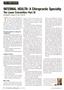 Page: - 50 | The American Chiropractor