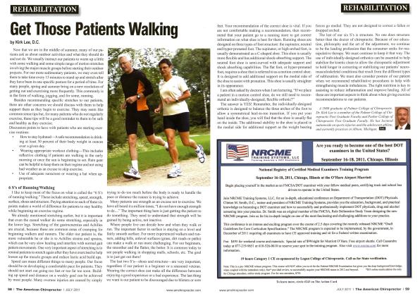 Get Those Patients Walking