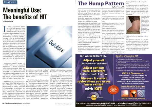 Meaningful Use: The benefits of HIT