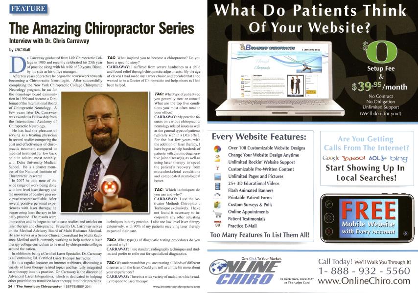The Amazing Chiropractor Series