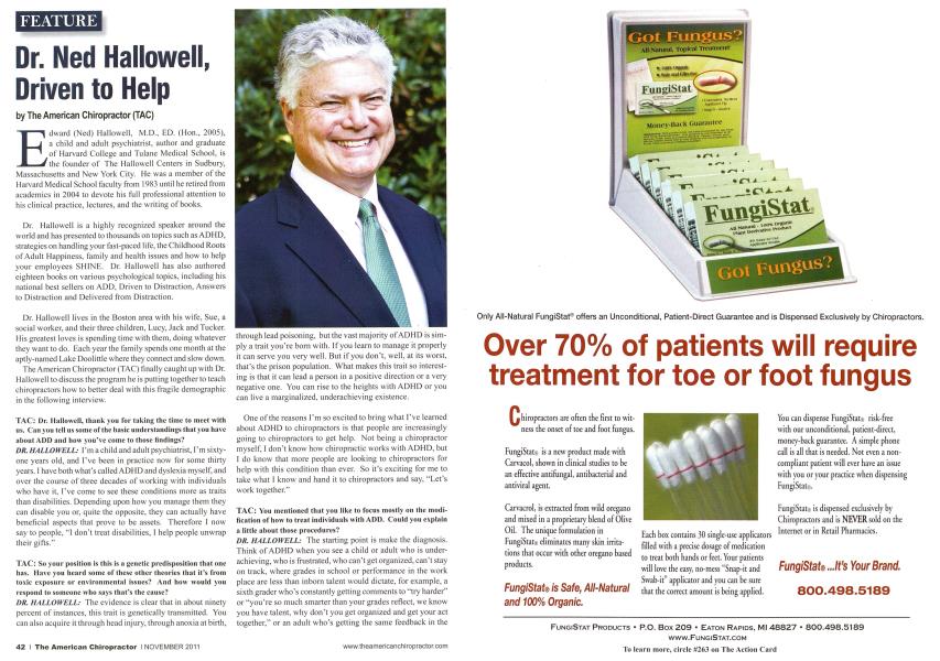 Dr. Ned Hallowell, Driven to Help