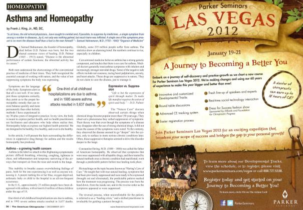 Asthma and Homeopathy