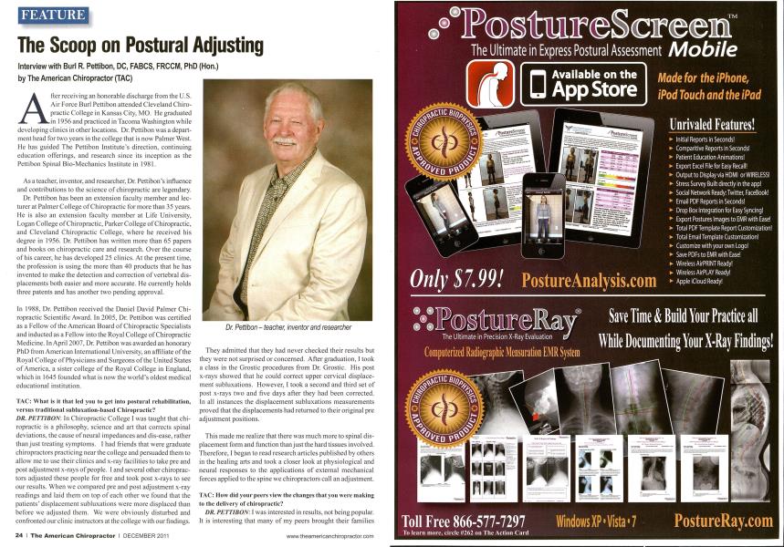 The Scoop on Postural Adjusting