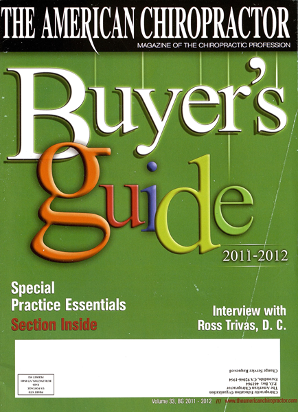 Issue: - Buyers Guide 2011 | The American Chiropractor
