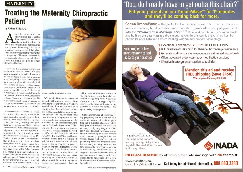 Treating the Maternity Chiropractic