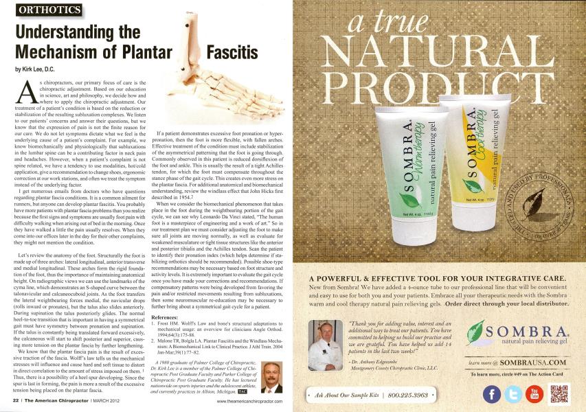 Understanding the Mechanism of Plantar Fascitis