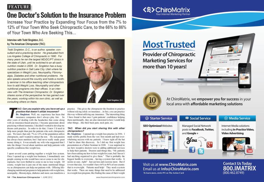 One Doctor's Solution to the Insurance Problem