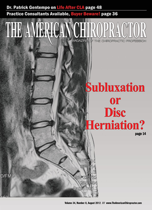 August 2012 | The American Chiropractor