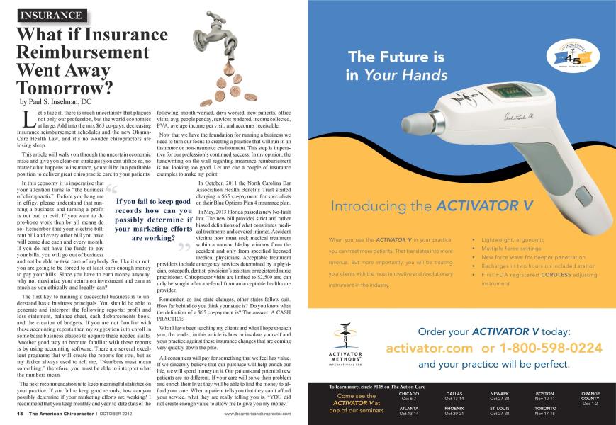 What if Insurance Reimbursement Went Away Tomorrow?