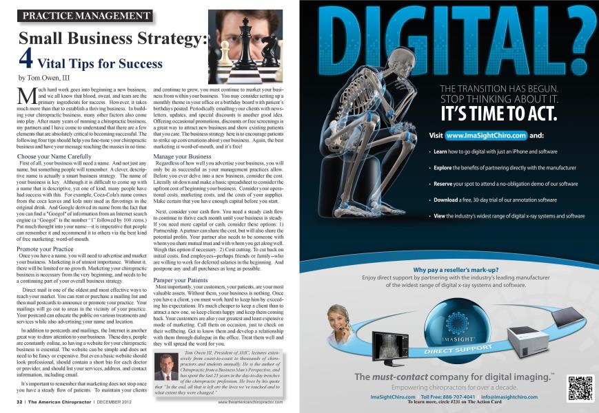 Small Business Strategy: 4 Vital Tips for Success