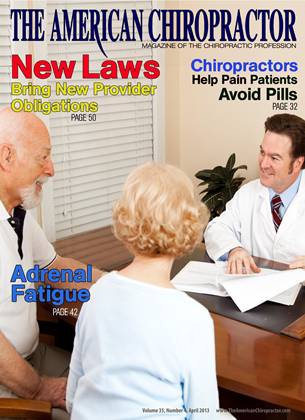 April 2013 | The American Chiropractor