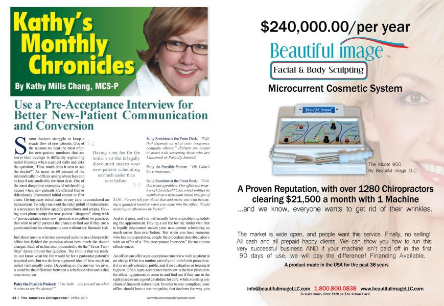Use a Pre-Acceptance Interview for Better New-Patient Communication and Conversion