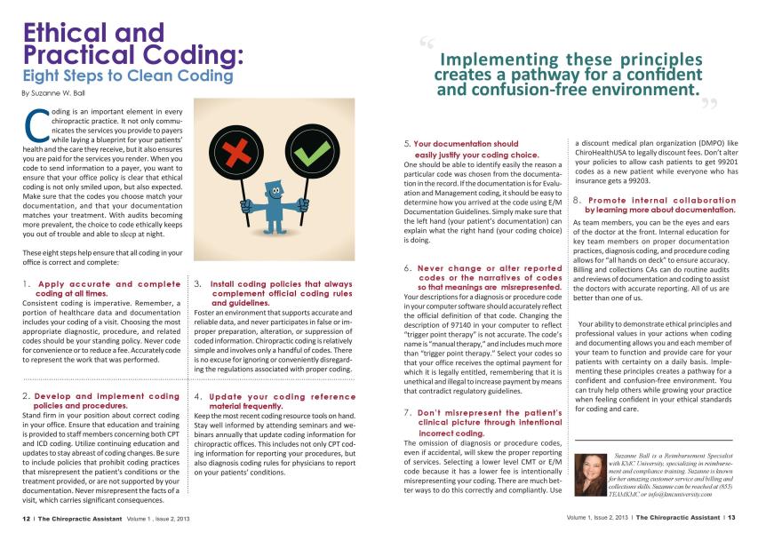 Ethical and Practical Coding: Eight Steps to Clean Coding