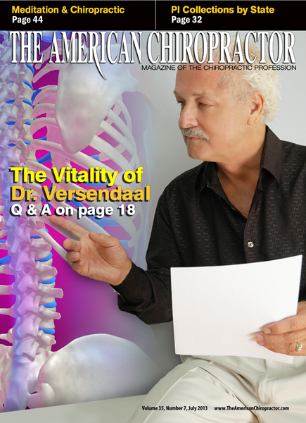Issue: - July 2013 | The American Chiropractor