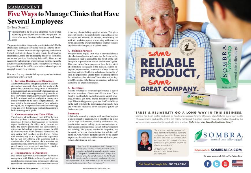 Five Ways to Manage Clinics that Have Several Employees