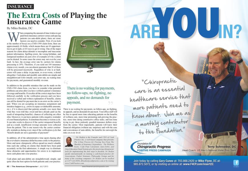 The Extra Costs of Playing the Insurance Game