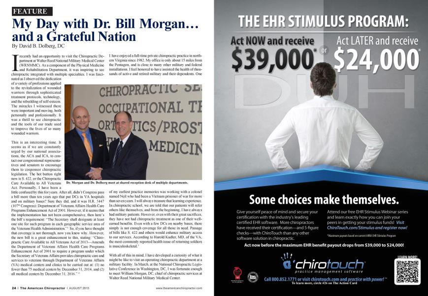 My Day with Dr. Bill Morgan... and a Grateful Nation