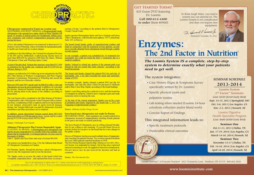 CHIROPRACTIC AROUND THE WORLD