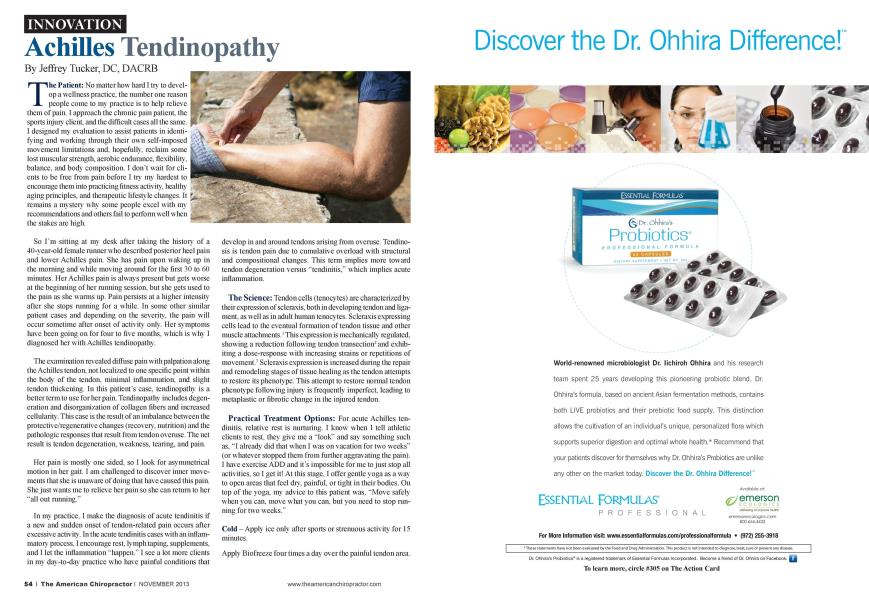 Achilles Tendinopathy