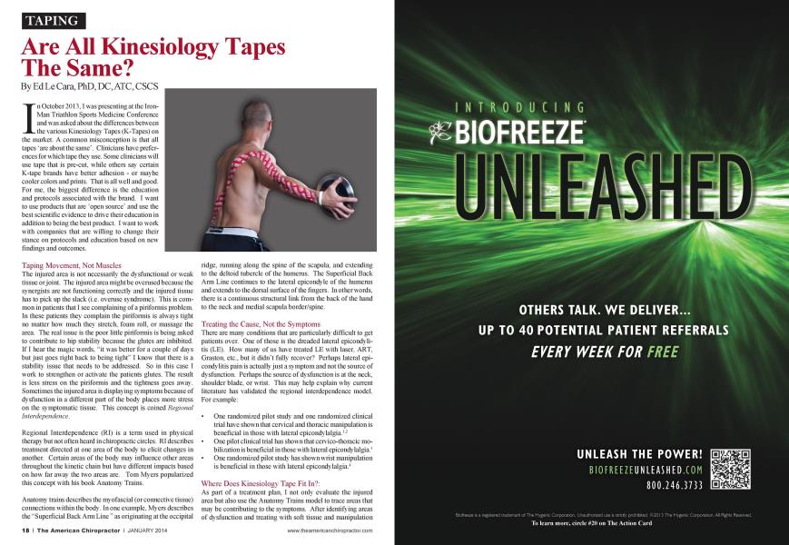 Are All Kinesiology Tapes The Same?