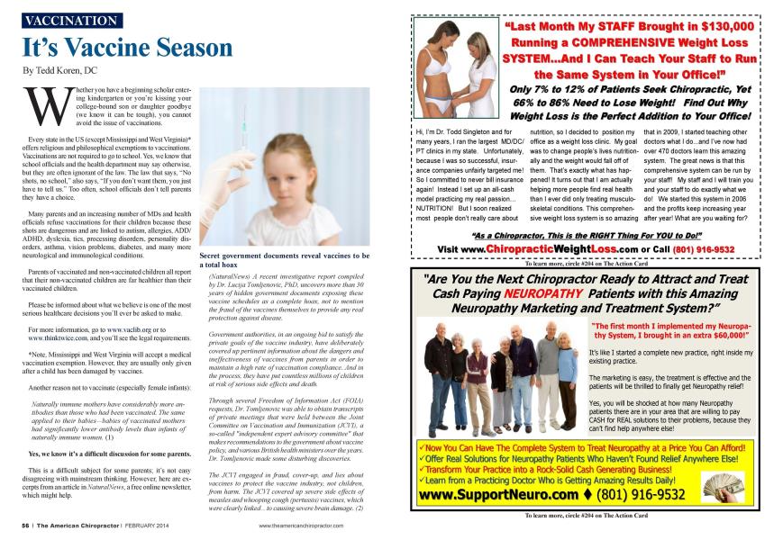 It's Vaccine Season