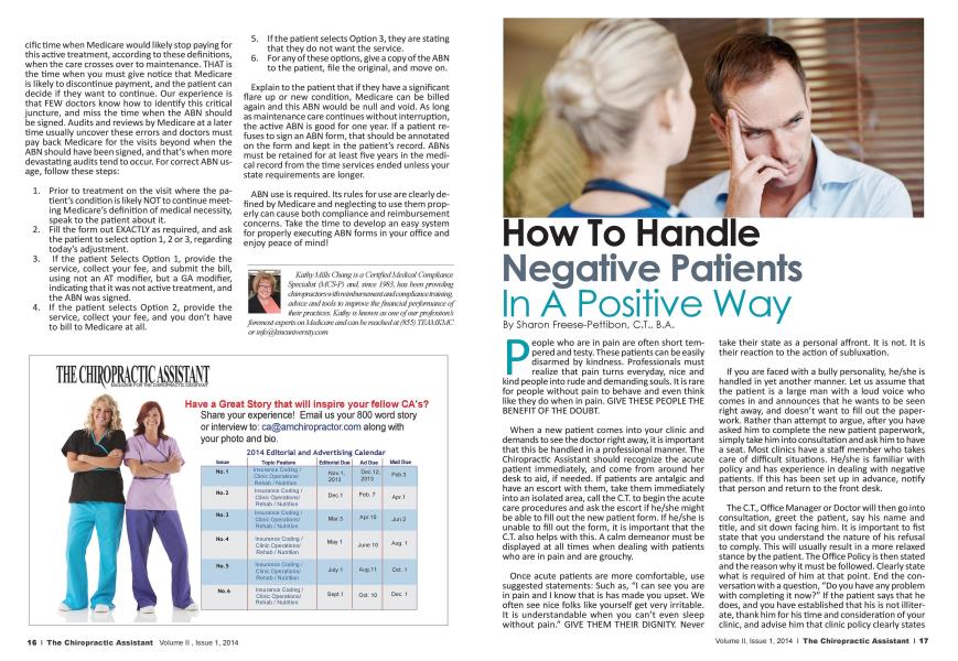 How To Handle Negative Patients In A Positive Way