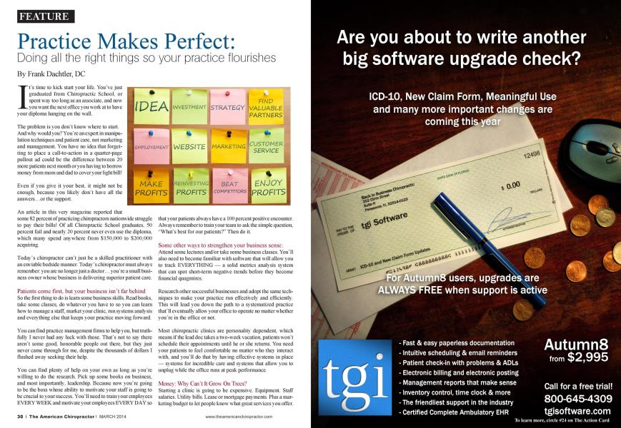 Practice Makes Perfect: Doing all the right things so your practice flourishes