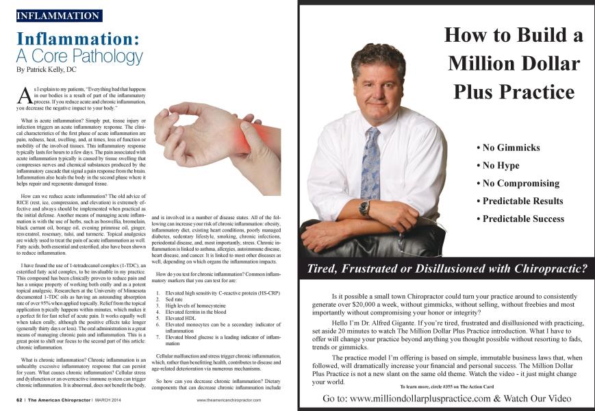 Inflammation: A Core Pathology