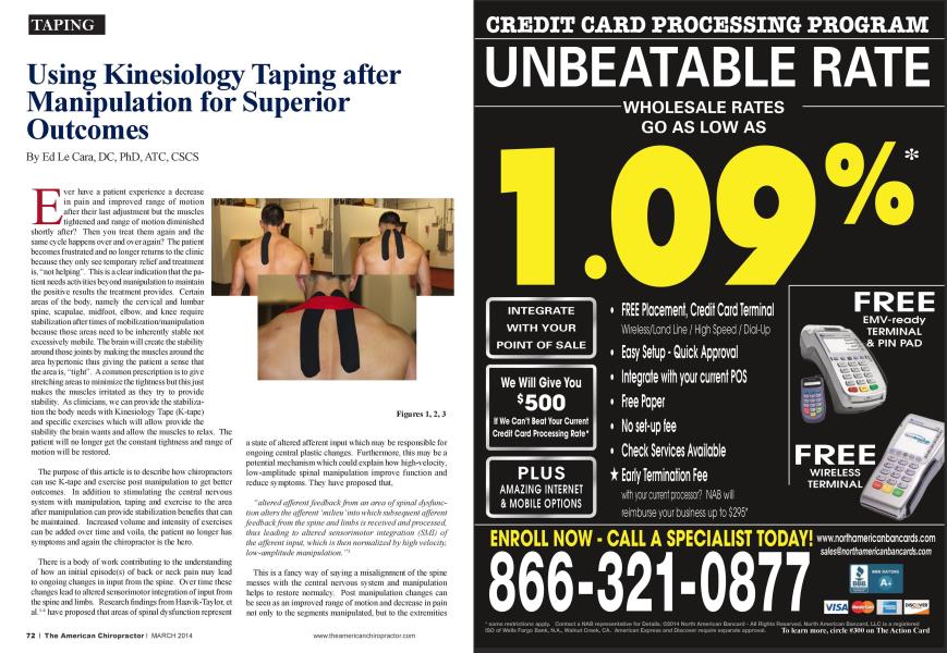 Using Kinesiology Taping after Manipulation for Superior Outcomes