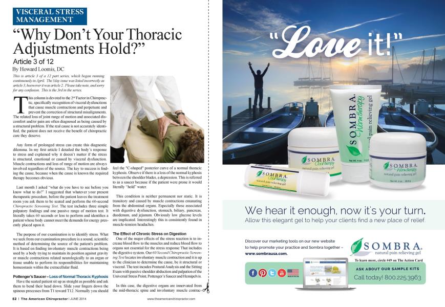 "Why Don't Your Thoracic Adjustments Hold?"